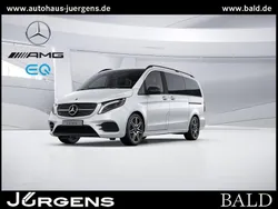 Bergkristallweiss metallic Gebraucht 2021 Mercedes V300 Avantgarde Edition Van / Kleinbus | 61.800 € (Teuer)