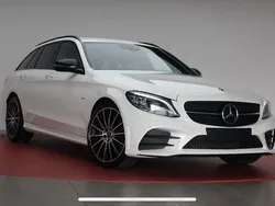 Weiß Gebraucht 2021 Mercedes C220 AMG Kombi | 25.900 € (Guter Preis)