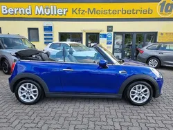 Starlight blue metallic (metallic) Gebraucht 2021 Mini One Cabriolet Cabrio | 18.895 € (Fairer Preis)