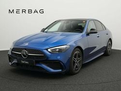 Blau Gebraucht 2025 Mercedes C220 AMG line Limousine | 54.590 €