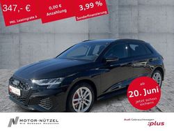Schwarz Gebraucht 2024 Audi A3 Sportback e-tron S-Line Kleinwagen | 38.930 €