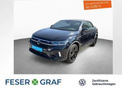 Deep black perleffekt Gebraucht 2024 VW T-Roc Cabriolet R-line Cabrio | 32.940 € (Guter Preis)