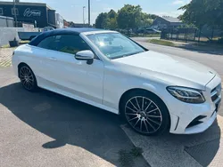 Weiß Gebraucht 2018 Mercedes C220 AMG line Cabrio | 33.999 € (Fairer Preis)