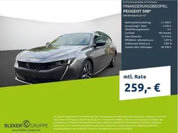 Platiniumgrau (metallic) Gebraucht 2022 Peugeot 508 GT Kombi | 23.990 € (Etwas zu teuer)