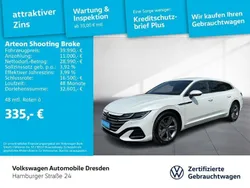 Oryxweiß perlmutteffekt Gebraucht 2024 VW Arteon R-line Kombi | 38.990 € (Fairer Preis)