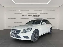 Polarweiss unilack Gebraucht 2020 Mercedes C300e Business Kombi | 21.890 € (Fairer Preis)