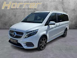 Bergkristallweiã metallic Gebraucht 2023 Mercedes V250 AMG Van / Kleinbus | 56.790 € (Fairer Preis)