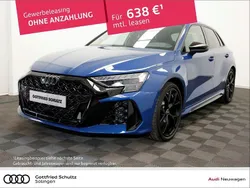 Ascariblau metallic Gebraucht 2025 Audi RS3 Sportback Advanced Kleinwagen | 68.980 € (Guter Preis)