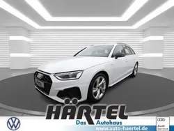 Gletscherweiss (metallic) Gebraucht 2024 Audi A4 S-Line Kombi | 37.100 € (Fairer Preis)