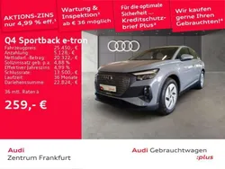 Kieselgrau Gebraucht 2022 Audi Q4 e-tron SUV | 25.450 € (Superpreis)