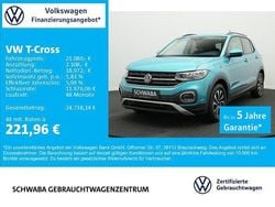 Blau Gebraucht 2022 VW T-Cross Active SUV | 21.080 € (Guter Preis)
