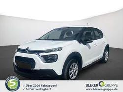 Weiss banquise Gebraucht 2021 Citroën C3 Feel Kleinwagen | 9.990 € (Superpreis)