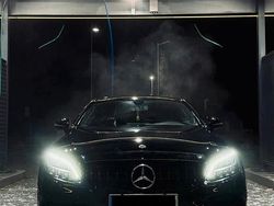 Schwarz Gebraucht 2018 Mercedes C180 AMG line Coupé | 24.000 € (Etwas zu teuer)