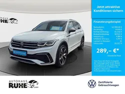 Weiß Gebraucht 2022 VW Tiguan Allspace R-line SUV | 42.980 € (Teuer)