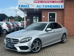 Silber Gebraucht 2018 Mercedes C180 AMG line Limousine | 19.990 € (Teuer)