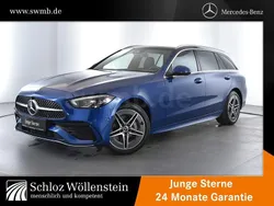 Blau Gebraucht 2023 Mercedes C300e AMG Kombi | 41.870 € (Superpreis)