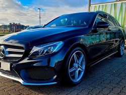 Schwarz Gebraucht 2016 Mercedes C250 AMG line Kombi | 15.500 € (Fairer Preis)