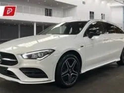 Weiss (metallic) Gebraucht 2021 Mercedes CLA250e Limousine | 27.987 € (Guter Preis)