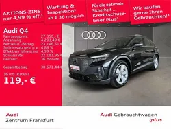 Schwarz Gebraucht 2022 Audi Q4 e-tron Sport SUV | 27.350 € (Superpreis)