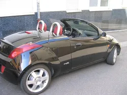 Schwarz Gebraucht 2004 Ford StreetKa Cabrio | 1.400 €