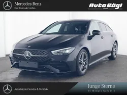 Lack kosmosschwarz (metallic) Gebraucht 2024 Mercedes CLA250 AMG Limousine | 40.960 € (Fairer Preis)