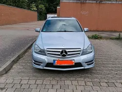 Silber Gebraucht 2013 Mercedes C200 AMG line Limousine | 12.000 € (Fairer Preis)