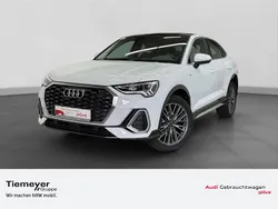 Gletscherweiß metallic Gebraucht 2024 Audi Q3 Sportback S-Line SUV | 42.870 € (Fairer Preis)