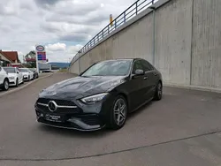 Schwarz Gebraucht 2024 Mercedes C300 AMG line Limousine | 43.900 € (Superpreis)