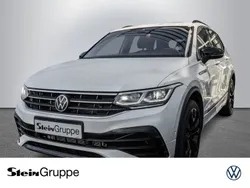 Weiss / oryxweiss perlmutteffekt Gebraucht 2022 VW Tiguan Allspace R-line SUV | 43.980 € (Etwas zu teuer)