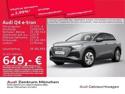 Kieselgrau Gebraucht 2023 Audi Q4 e-tron Comfort SUV | 37.479 € (Teuer)