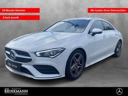 Weiß Gebraucht 2022 Mercedes CLA200 AMG line Coupé | 32.490 € (Fairer Preis)