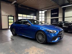 Blau Gebraucht 2021 Mercedes C220 AMG Limousine | 39.999 €