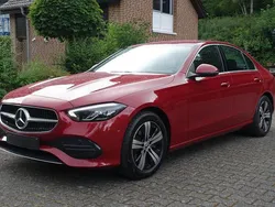 Rot Gebraucht 2024 Mercedes C200 Advanced Limousine | 35.900 € (Superpreis)