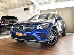 Blau Gebraucht 2018 Mercedes GLC300 AMG line Coupé | 32.990 € (Fairer Preis)