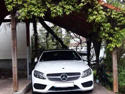 Weiß Gebraucht 2017 Mercedes C180 AMG line Cabrio | 22.999 € (Guter Preis)