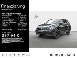 Deep black perleffekt Gebraucht 2022 VW Tiguan Allspace R-line SUV | 36.990 € (Etwas zu teuer)