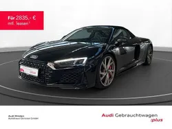 Mythosschwarz metallic Gebraucht 2023 Audi R8 Spyder Performance Cabrio | 209.880 €