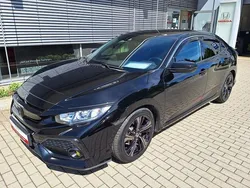 Dunkel schwarz metallic Gebraucht 2019 Honda Civic Elegance Limousine | 16.980 € (Fairer Preis)