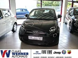 Onyx schwarz) (schwarz Gebraucht 2023 Fiat 500e Action Kleinwagen | 13.900 € (Superpreis)