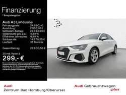 Ibisweiß Gebraucht 2022 Audi A3 S-Line Limousine | 24.890 € (Superpreis)