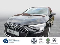 Schwarz Gebraucht 2022 Audi A3 Sportback Advanced Limousine | 25.950 € (Fairer Preis)