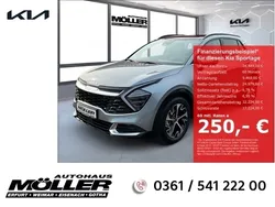 Lunarsilber metallic Gebraucht 2024 Kia Sportage 3 SUV | 34.449 € (Superpreis)