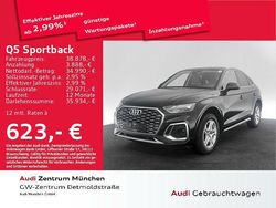 Mythosschwarz metallic Gebraucht 2021 Audi Q5 Sportback S-Line SUV | 38.878 € (Fairer Preis)