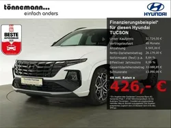 Weiss Gebraucht 2023 Hyundai Tucson N Line SUV | 32.724 € (Fairer Preis)
