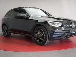 Schwarz Gebraucht 2021 Mercedes GLC300 AMG line SUV | 34.990 € (Fairer Preis)