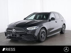 Unilack schwarz Gebraucht 2024 Mercedes C220 AMG Kombi | 41.700 € (Teuer)