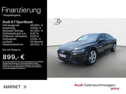Schwarz Gebraucht 2022 Audi A7 Sportback S-Line Kleinwagen | 48.890 € (Fairer Preis)