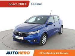 Blau Gebraucht 2022 Dacia Sandero Comfort Kleinwagen | 13.650 € (Guter Preis)
