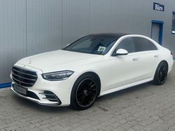 Manufaktur diamantweiss bright Gebraucht 2022 Mercedes S400 AMG line Limousine | 86.100 € (Teuer)