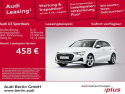 Gletscherweiß metallic Gebraucht 2025 Audi A3 Advanced Plus Kombi | 36.500 € (Fairer Preis)